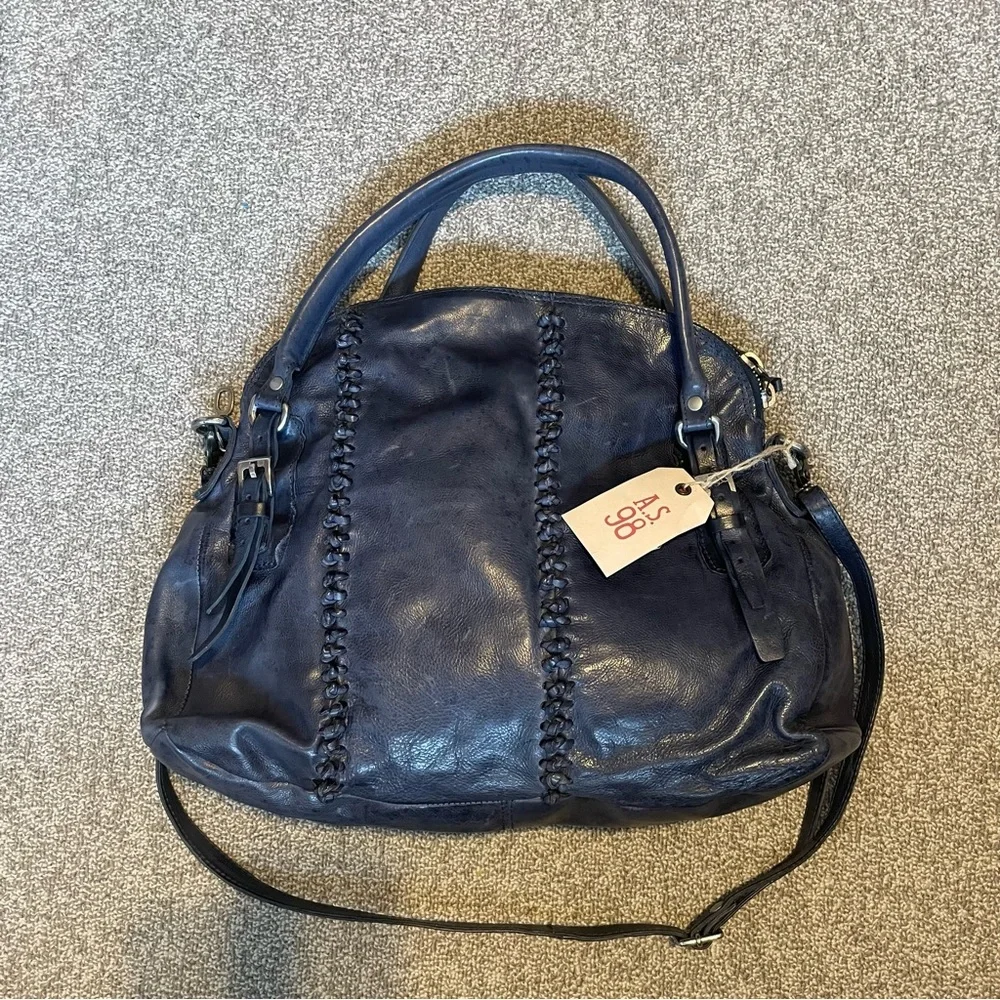 NWT A.S.98 Leather Shoulder Crossbody Bag - Picture 4 of 11
